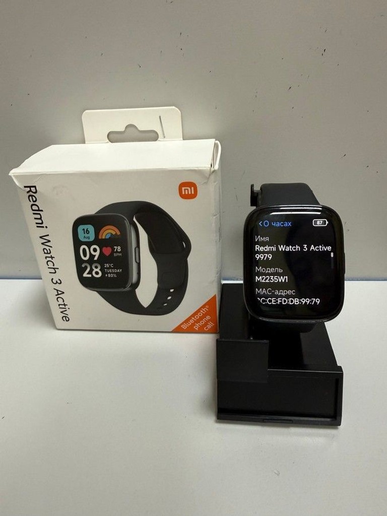 Купити Xiaomi redmi watch 3 active black Б/У