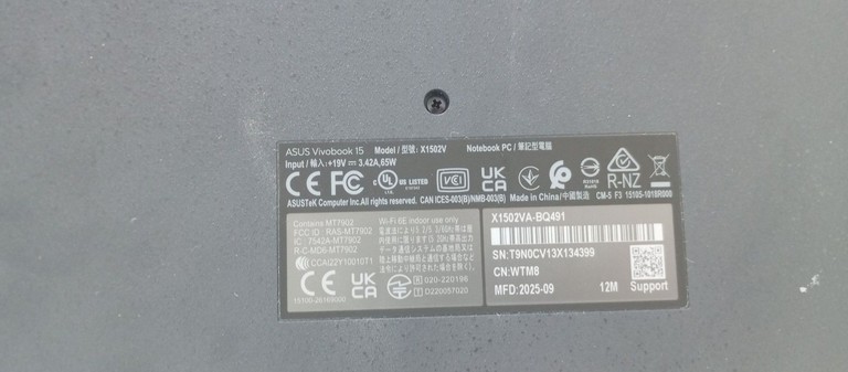 Asus 15/core i5-13420h ddr5/16gb ddr5/hdd *відсутній/ssd 512 gb/*інтегрована Код:01-201118423. Зображення 7