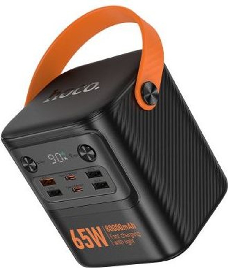 HOCO 80000mAh Pro Tough PD/65W Black Код:null. Зображення 5
