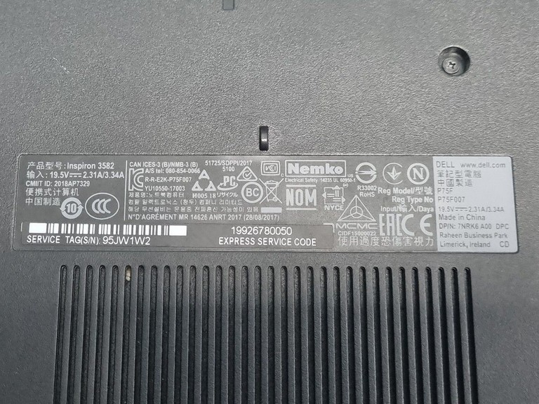 Dell 15/pentium n5000 ddr4/4gb ddr4/hdd *відсутній/ssd 128 gb/*інтегрована Код:01-201126693. Зображення 6
