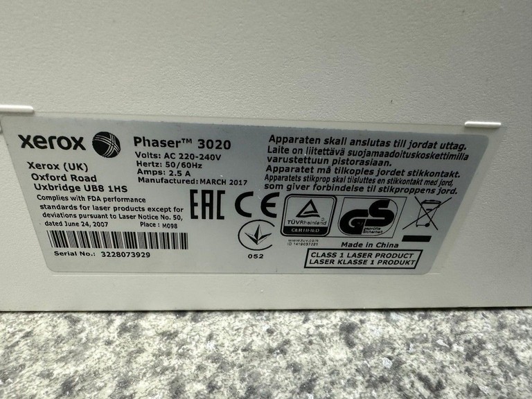 Розпродаж Xerox Phaser 3020, продавець Техноскарб