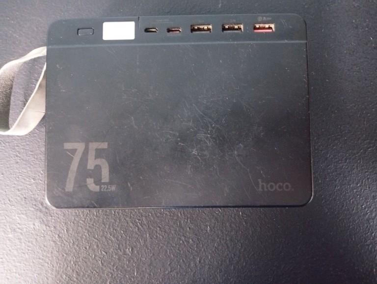 Дешево Hoco J94 Overlord 75000mAh 22.5W Black з ломбарду
