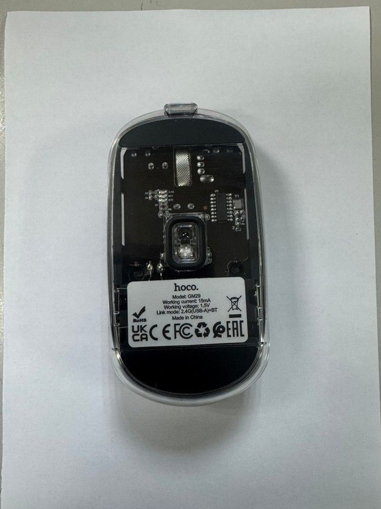 Дешиво Hoco GM29 Black/Transparent (GM29BT) с ломбарда