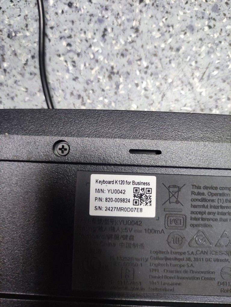 Logitech k120 Код:01-201160718. Изображение 5