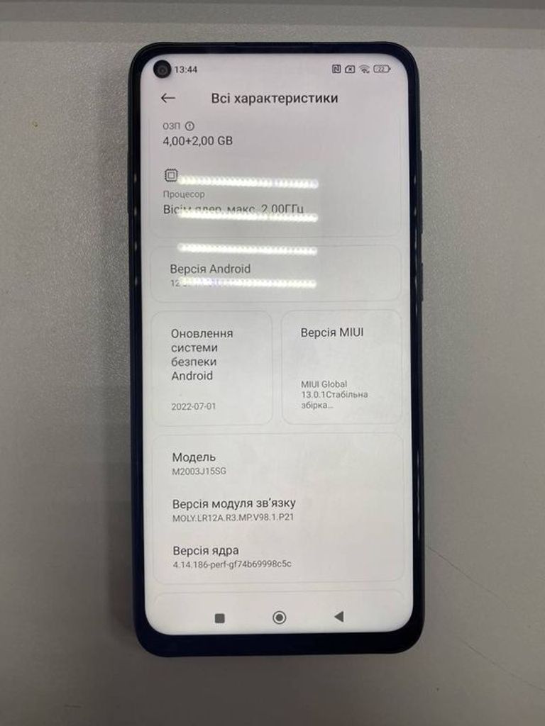 Xiaomi redmi note 9 4/128gb