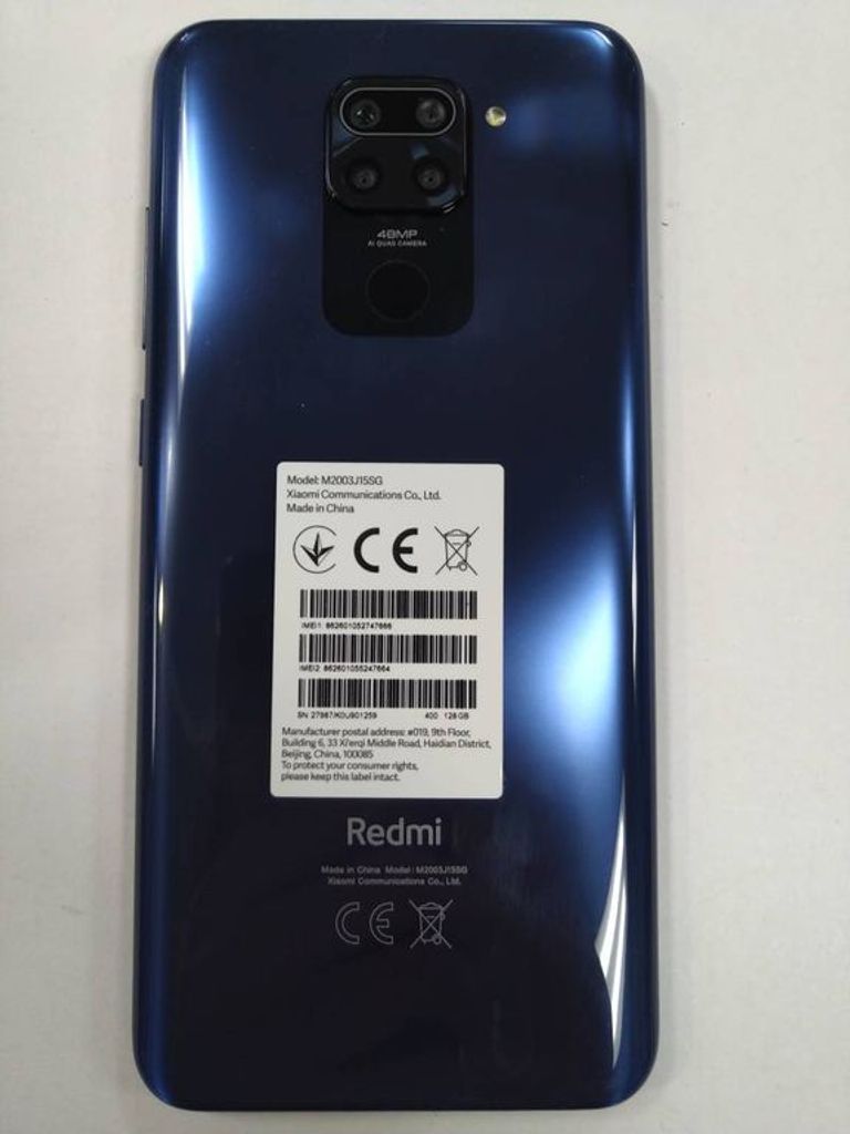Оголошення Xiaomi Redmi Note 9 4/128GB Blue (no NFC) Б/У