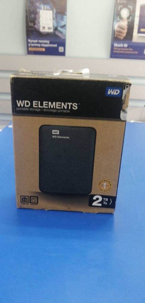 Wd Elements Portable 2 TB (WDBU6Y0020BBK)