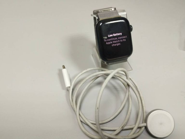 Купить Apple watch series 7 gps 45mm aluminum case with sport Б/У