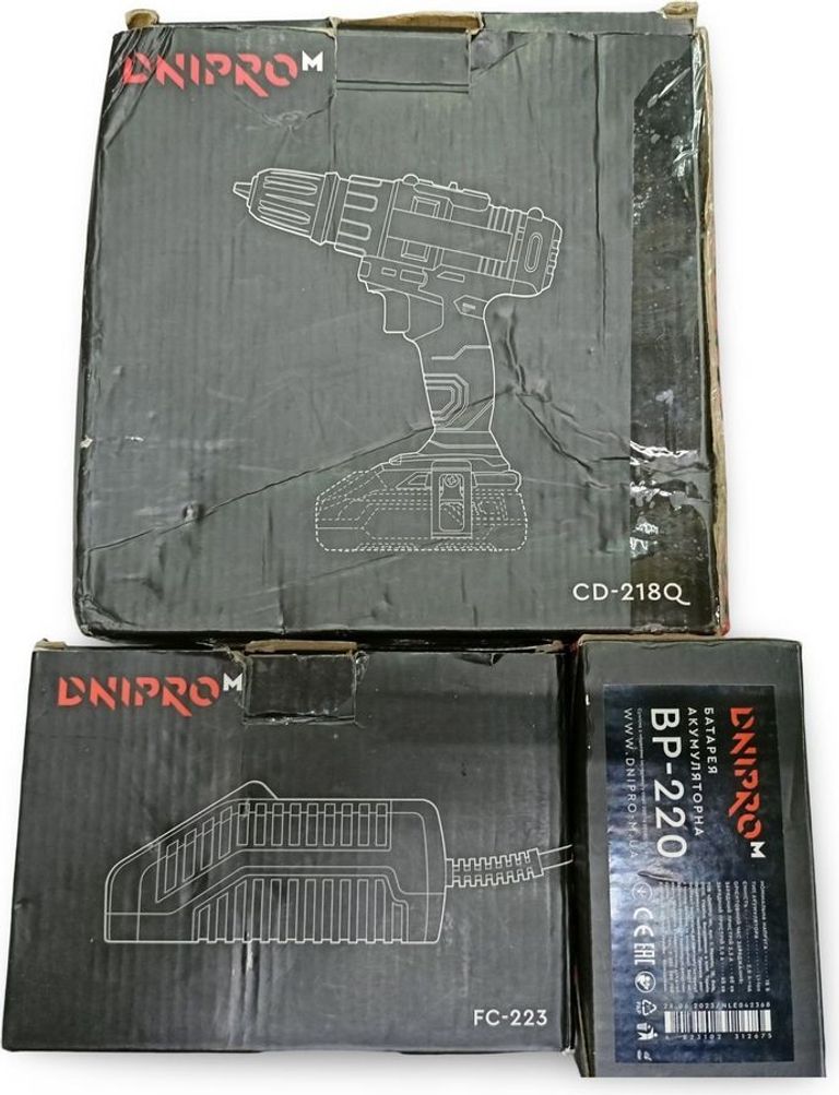 Дешево Dnipro-M cd-218q 1акб 2ah зп з ломбарду