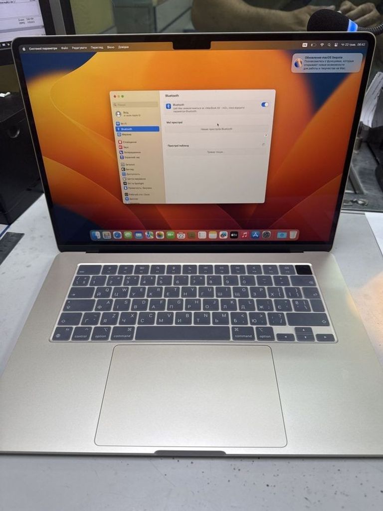 Объявление Apple Macbook Air a2337/ m1 8-cores/ gpu 8-cores/ ram8gb/ ssd256gb/ retina, truetone Б/У