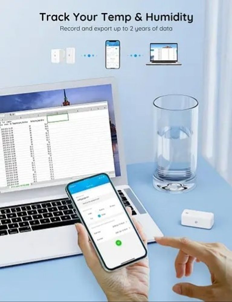 Wi-Fi-гігрометр-термометр Govee Life. Новий.  Код:null. Изображение 6