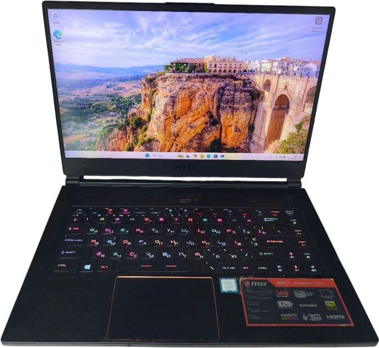 Дешиво Msi 15/core i7 8750h ddr4/32gb ddr4/hdd 500 gb/ssd 1000 gb/geforce gtx1070 8gb с ломбарда