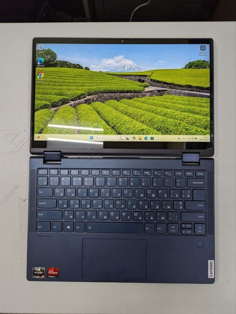 Оголошення Lenovo 13/ryzen 5 5500u ddr4/8gb ddr4/hdd *відсутній/ssd 256 gb/*інтегрована Б/У