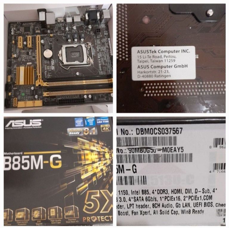 Купить Asus b85m gamer Б/У