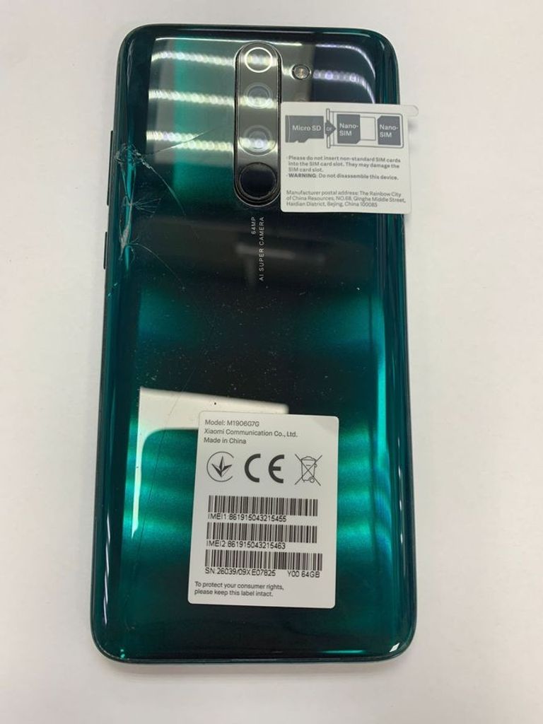 Xiaomi Redmi Note 8 Pro 6/64GB Green Код:01-200743814. Зображення 8