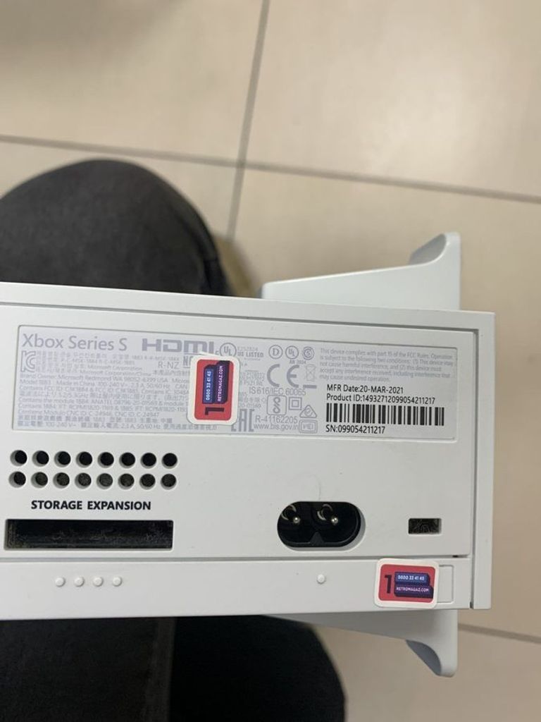 Объявление Microsoft Xbox Series S 512GB (889842651386) Б/У