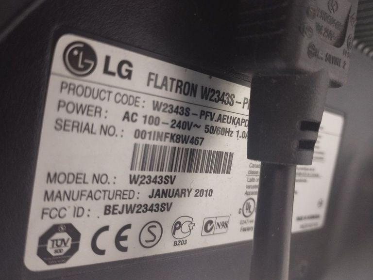Дешиво Lg w2343 с ломбарда