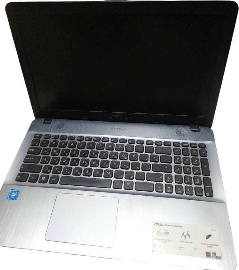 Объявление Asus 15/celeron n3060 ddr3/4gb ddr3/hdd 500 gb/ssd *відсутній/*інтегрована Б/У