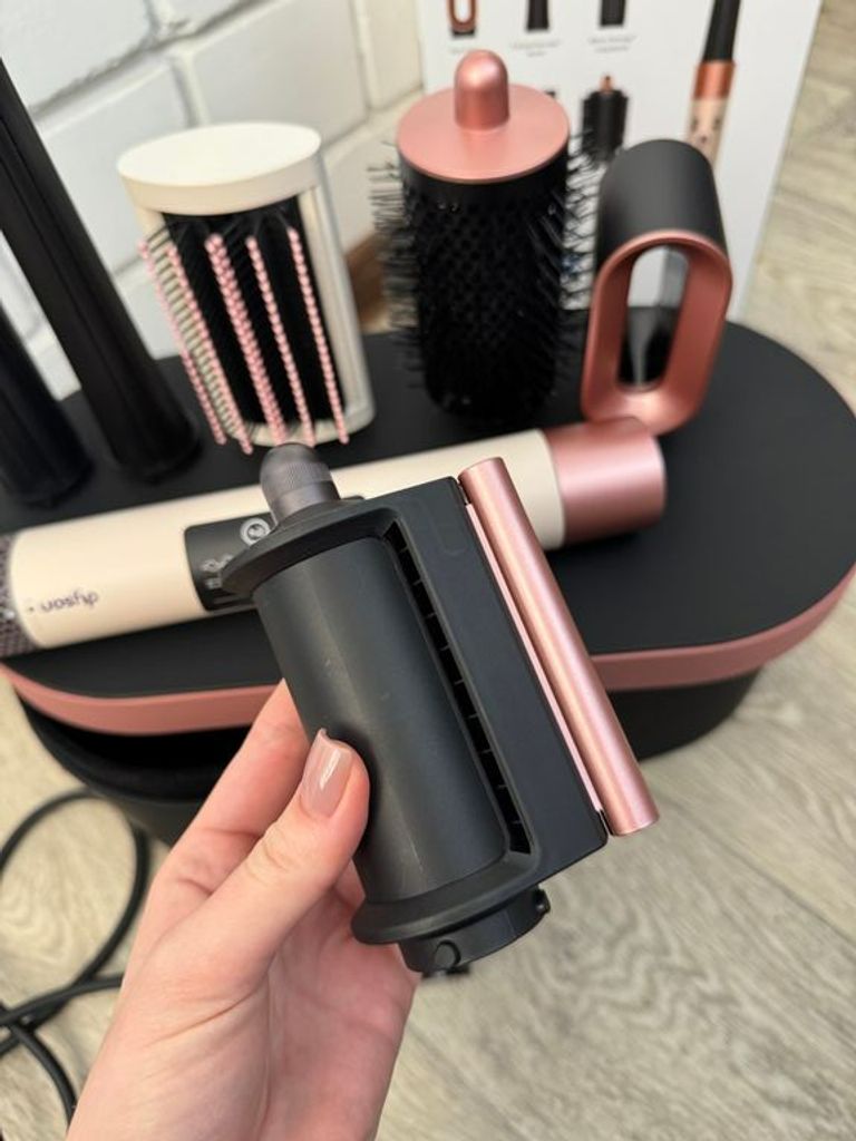 Оголошення Dyson Airwrap Long Volumise Strawberry bronze/Blush pink EU (581840-01) Б/У