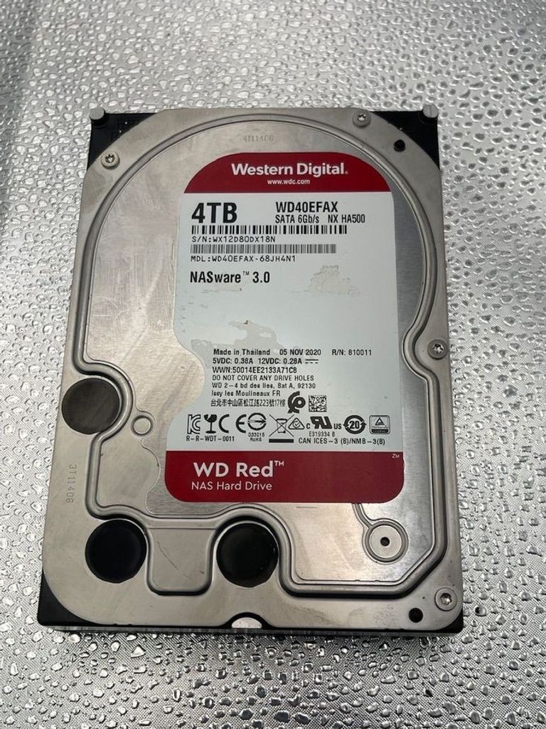 Купить Wd red 4 tb Б/У