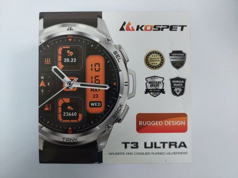 Kospet Tank T3 Ultra Black Код:01-200833952. Изображение 6
