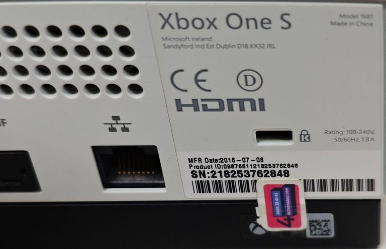 Microsoft Xbox One S 500GB Код:01-200844124. Изображение 5