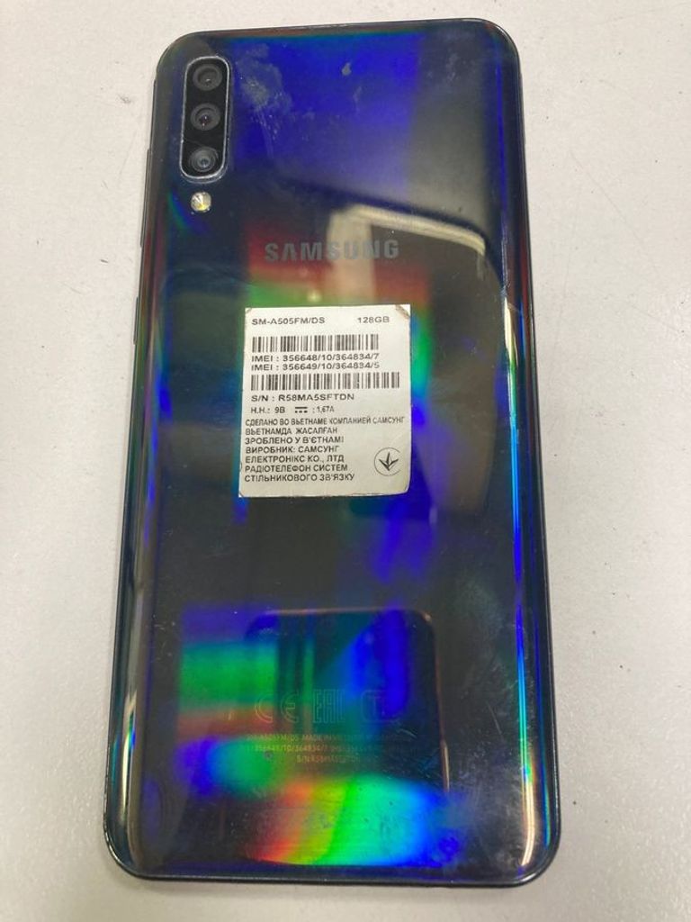 Объявление Samsung galaxy a50 6/128gb Б/У