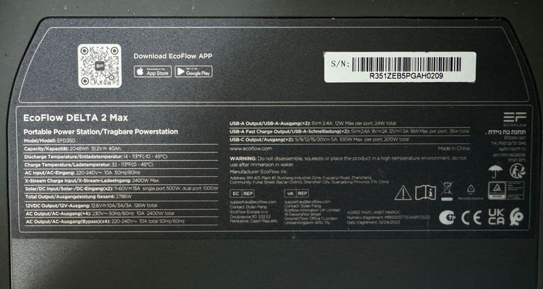 Ecoflow delta 2 max Код:01-200875602. Зображення 6