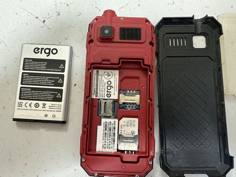 Розпродаж ERGO F248 Defender Dual SIM Black, продавець Техноскарб
