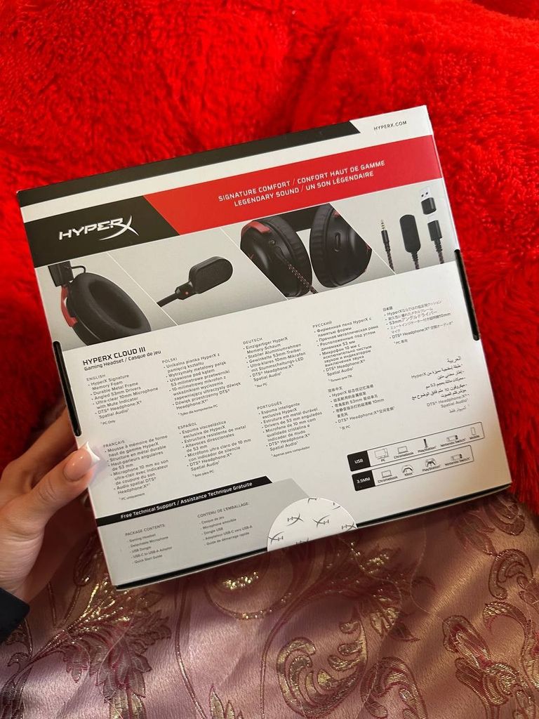 Hyperx cloud iii Код:null. Зображення 4