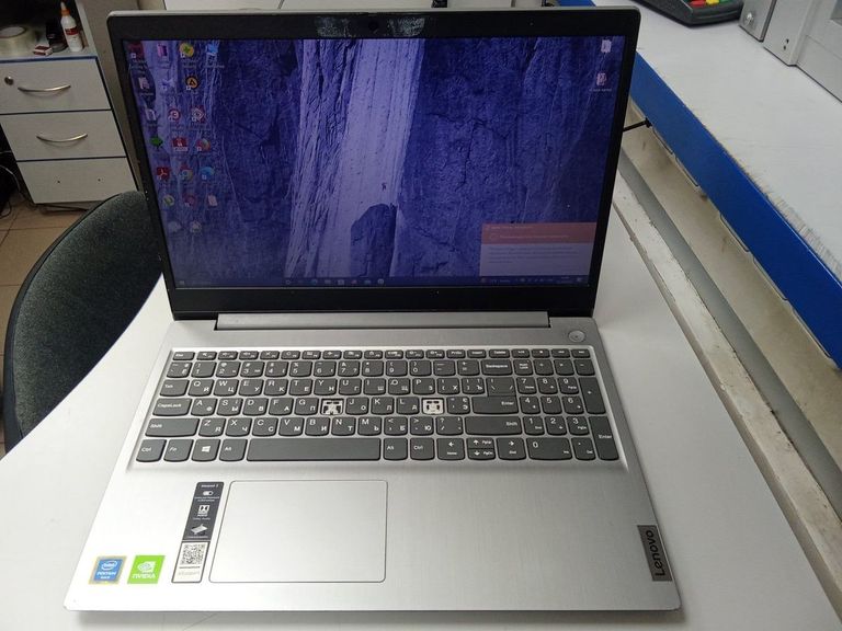 Lenovo 15/pentium 6405u ddr4/4gb ddr4/hdd *відсутній/ssd 128 gb/geforce mx130 2gb Код:01-200909040. Зображення 6