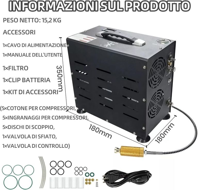 TUXING TXEDB062 300 бар PCP 800 Вт. Код:null. Изображение 10