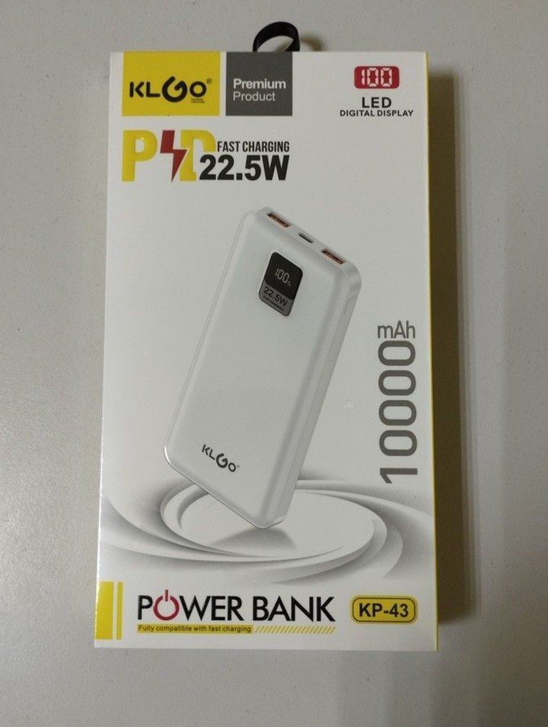 Купити Klgo kp-43 10000mah 22.5w Б/У