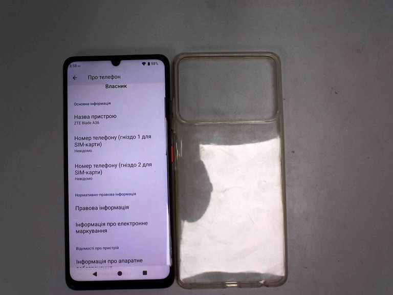 Оголошення Zte Blade A36 2/64GB Green Б/У