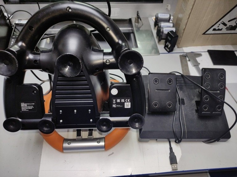 Оголошення Speed-Link drift o.z. racing wheel pc,-orange Б/У