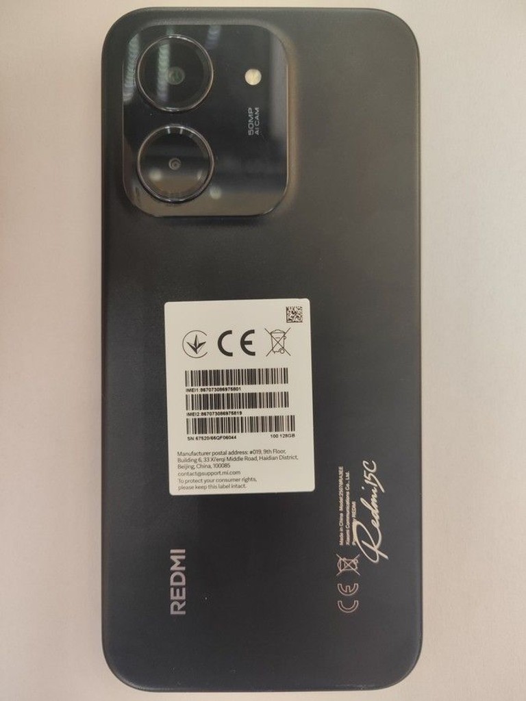 Купить Xiaomi Redmi 15C 5G 4/128GB Midnight Black Б/У