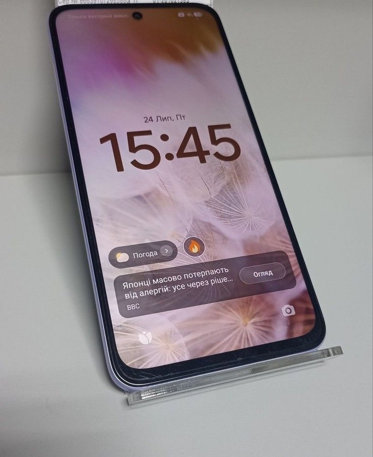 Оголошення Xiaomi redmi 15 4g 6/128gb Б/У