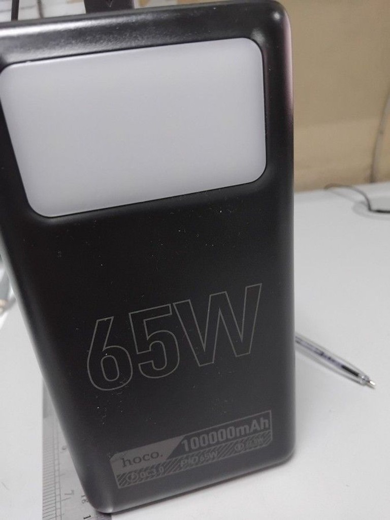 Hoco DB03 Max Centurion 100000mAh 65W Black Код:01-201038796. Изображение 10