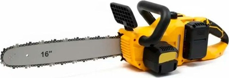 Дешиво Chain saw 16" + 2АКБ Жовта с ломбарда