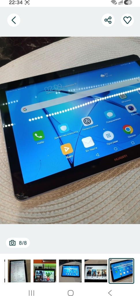 Huawei mediapad t3 8 2/16gb lte Код:null. Изображение 7