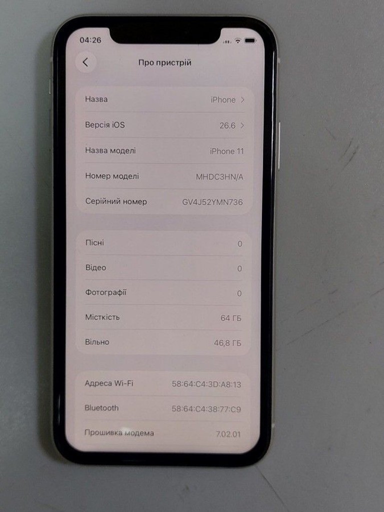Оголошення Apple iphone 11 64gb Б/У