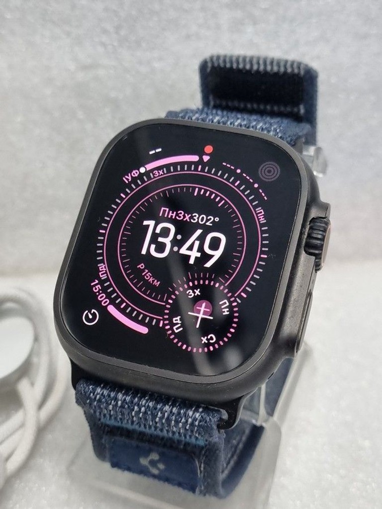 Купить Apple watch ultra 2 gps + cellular 49mm titanium case Б/У