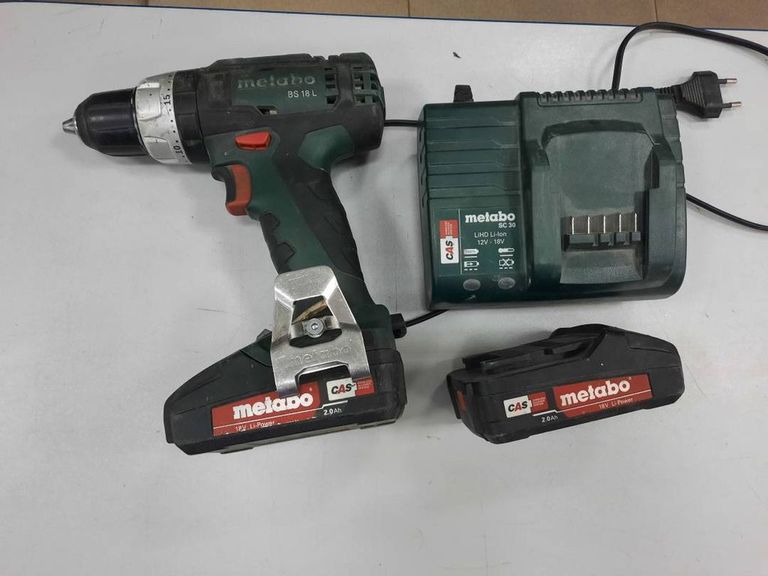 Купити Metabo bs 18 li 2акб 2ah li-ion + зу Б/У