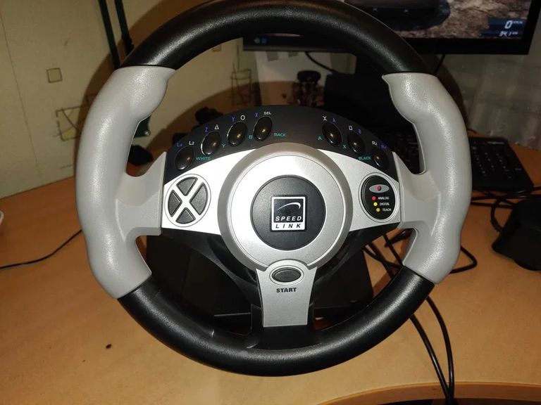 Дешево Speed Link Force Feedback SL6690(ручник+коробка передач+педали) з ломбарду