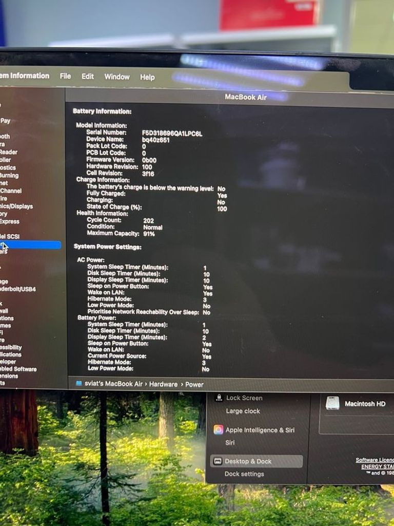 Apple Macbook Air a2337/ m1 8-cores/ gpu 8-cores/ ram8gb/ ssd256gb/ retina, truetone Код:01-200575301. Зображення 8