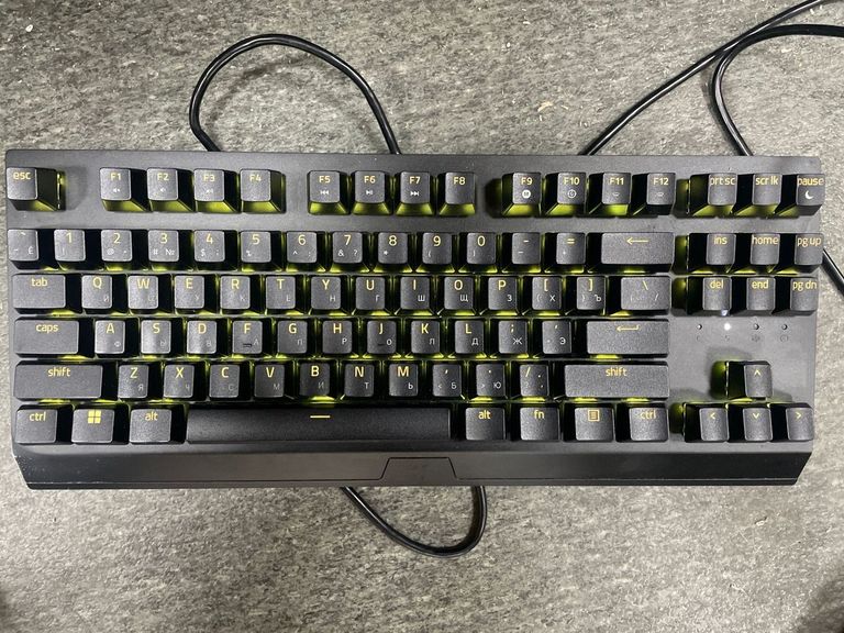 Объявление Razer blackwidow v3 tkl Б/У