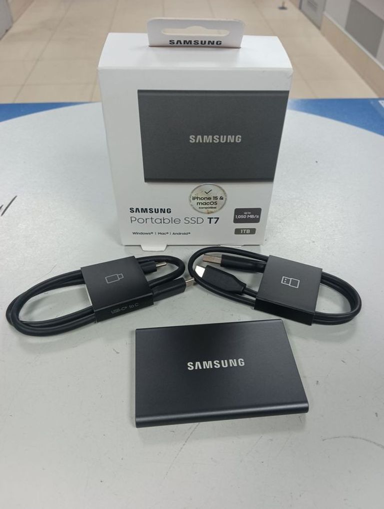 Объявление Samsung t7 1 tb Б/У