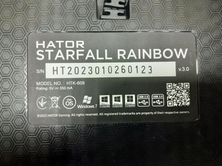 Объявление Hator Starfall Rainbow Origin Blue (HTK-609-BBG) Б/У