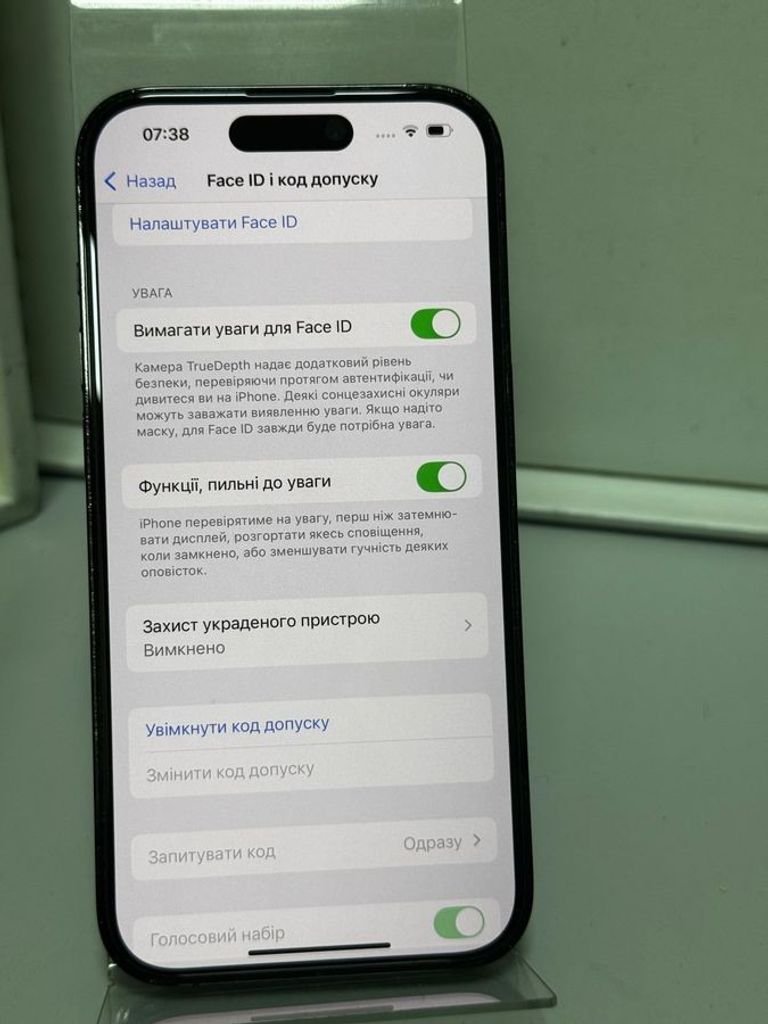 Apple iPhone 14 Pro 128GB Space Black (MPXV3) Код:01-200785121. Зображення 7
