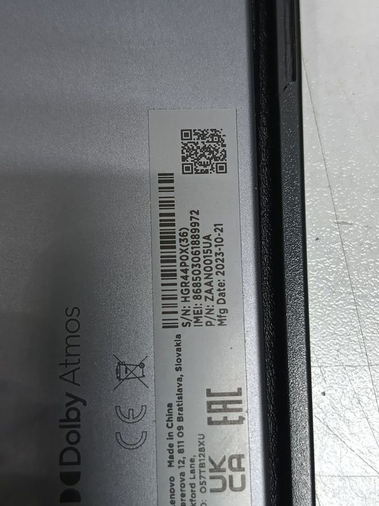 Розпродаж Lenovo tab m10 plus 3rd gen lte tb128xu 4/128gb, продавець Техноскарб